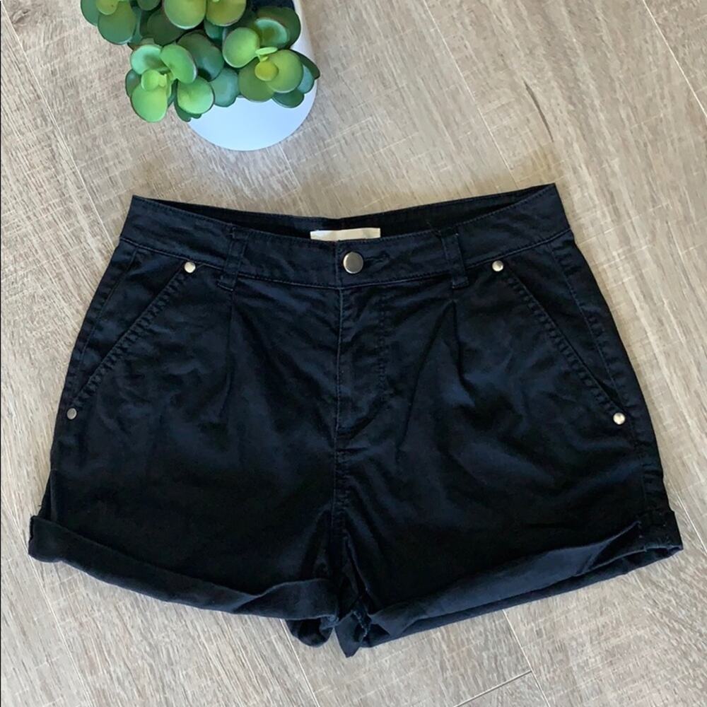Forever 21 Black Denim Jean Shorts Women's Size 27